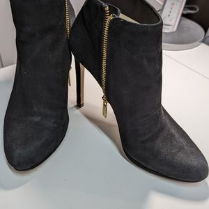 Michael Kors suede booties